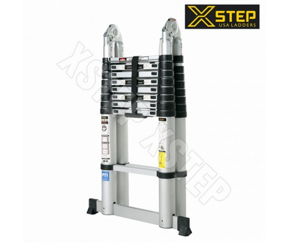 Thang nhôm rút chữ A Xstep XM-28