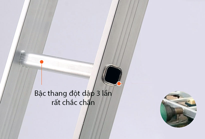 Công nghệ dập bậc thang nhôm Nikita